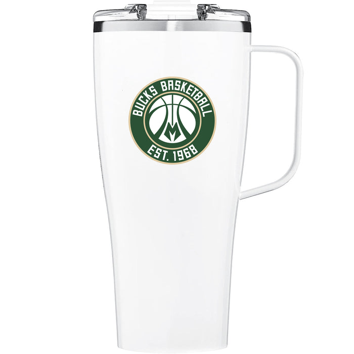 BruMate Toddy XL 32oz Tumbler with Milwaukee Bucks Secondary Logo