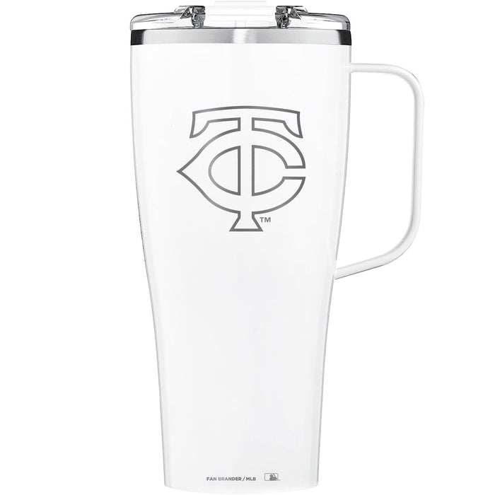BruMate Toddy XL 32oz Tumbler with Minnesota Twins Secondary Etched Logo