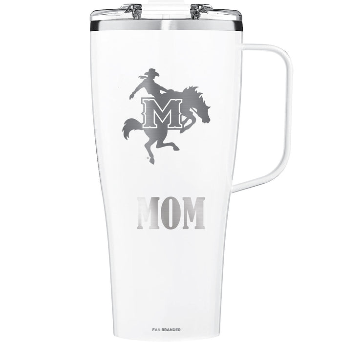 BruMate Toddy XL 32oz Tumbler with McNeese State Cowboys Mom Primary Logo