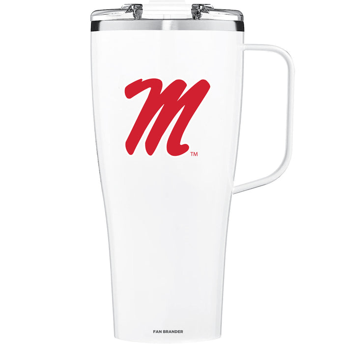 BruMate Toddy XL 32oz Tumbler with Mississippi Ole Miss Secondary Logo
