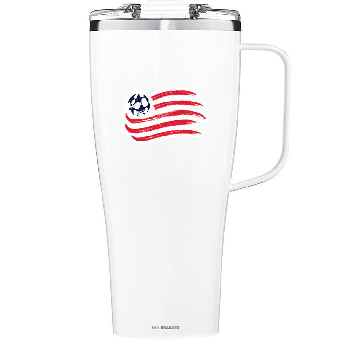 BruMate Toddy XL 32oz Tumbler with New England Revolution Primary Logo