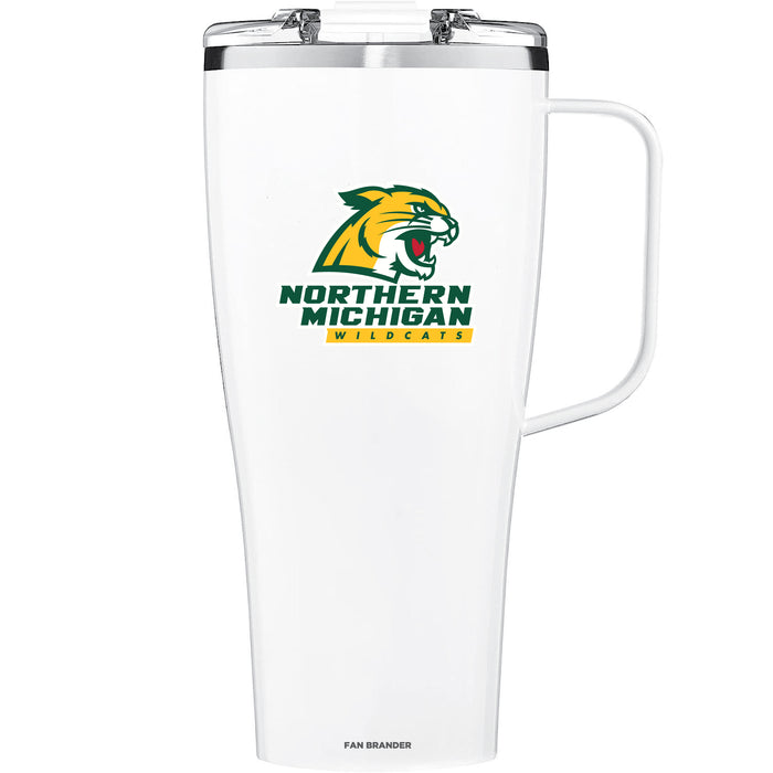 BruMate Toddy XL 32oz Tumbler with Northern Michigan University Wildcats Primary Logo