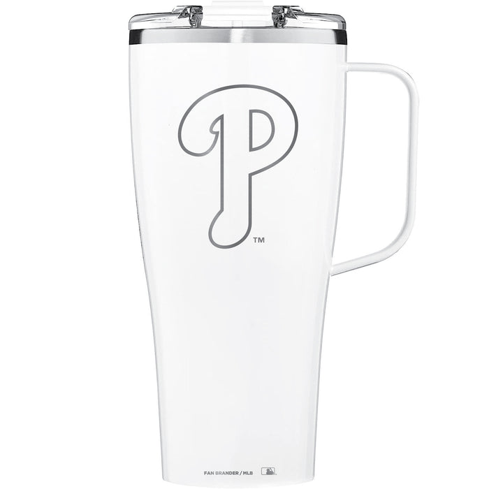 BruMate Toddy XL 32oz Tumbler with Philadelphia Phillies Secondary Etched Logo