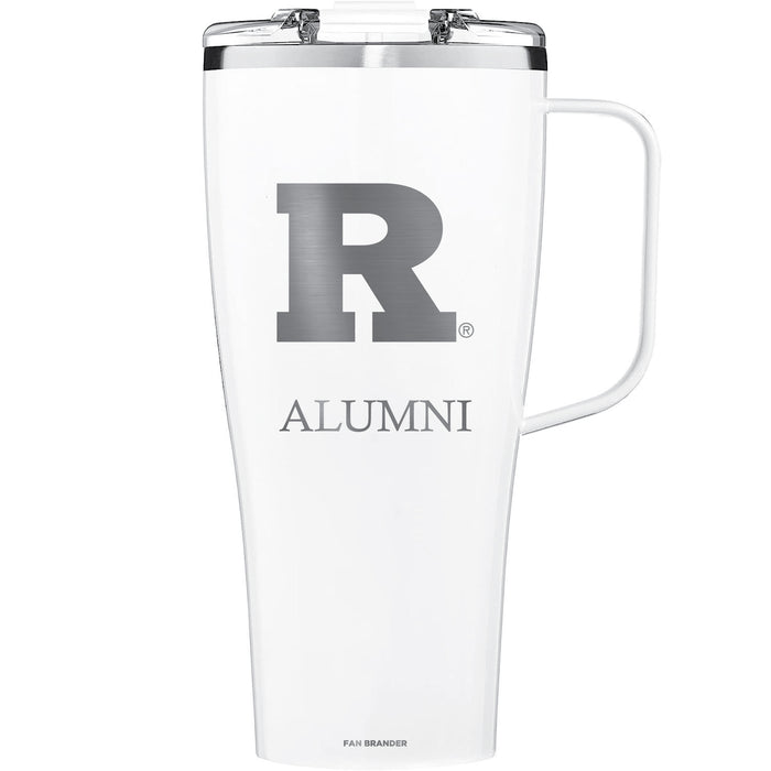 BruMate Toddy XL 32oz Tumbler with Rutgers Scarlet Knights Alumni Primary Logo