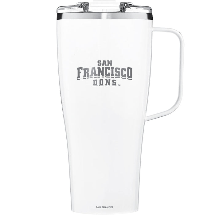 BruMate Toddy XL 32oz Tumbler with San Francisco Dons Primary Logo