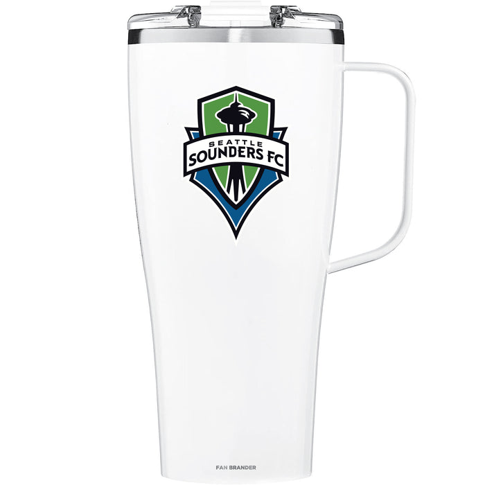 BruMate Toddy XL 32oz Tumbler with Seatle Sounders Primary Logo