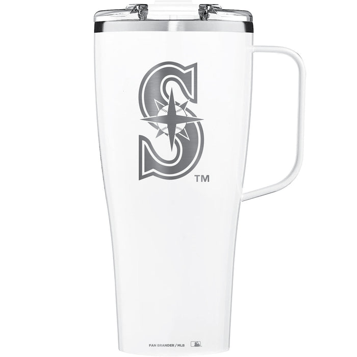 BruMate Toddy XL 32oz Tumbler with Seattle Mariners Secondary Etched Logo