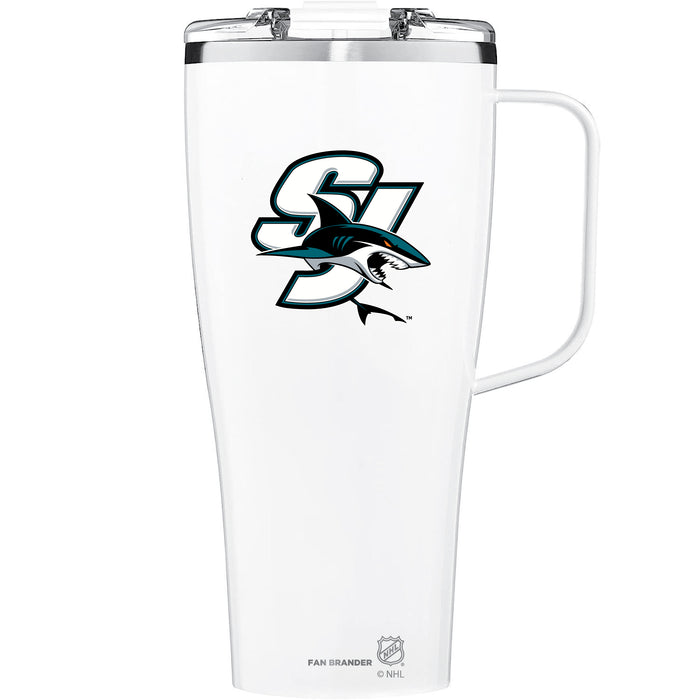 BruMate Toddy XL 32oz Tumbler with San Jose Sharks Secondary Logo