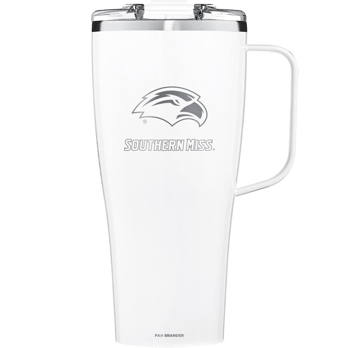 BruMate Toddy XL 32oz Tumbler with Southern Mississippi Golden Eagles Primary Logo