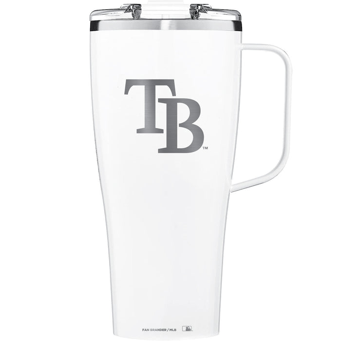 BruMate Toddy XL 32oz Tumbler with Tampa Bay Rays Secondary Etched Logo