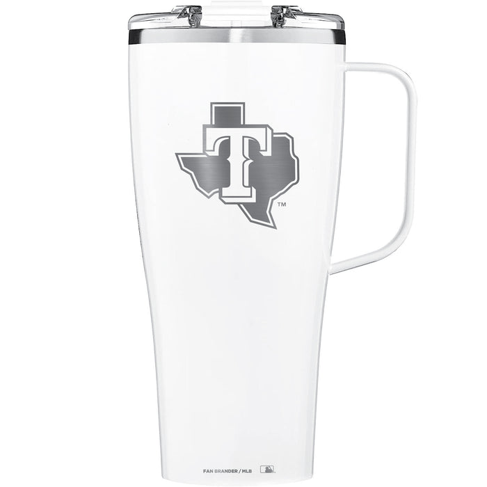 BruMate Toddy XL 32oz Tumbler with Texas Rangers Secondary Etched Logo