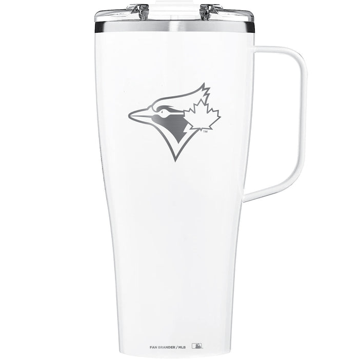 BruMate Toddy XL 32oz Tumbler with Toronto Blue Jays Secondary Etched Logo