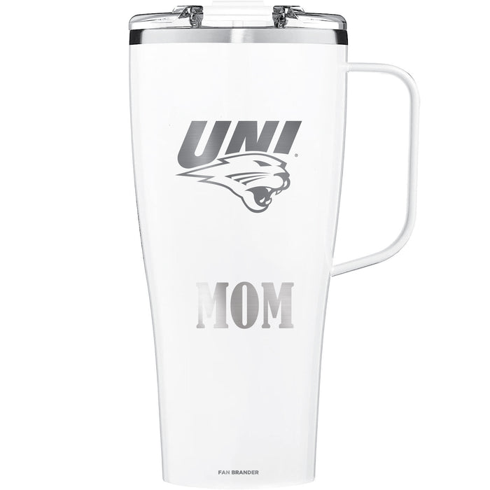 BruMate Toddy XL 32oz Tumbler with Northern Iowa Panthers Mom Primary Logo