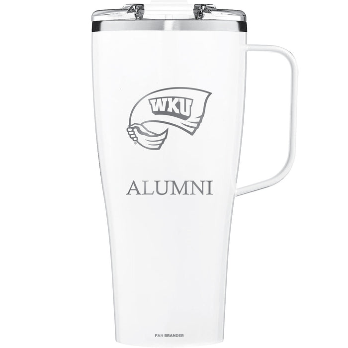 BruMate Toddy XL 32oz Tumbler with Western Kentucky Hilltoppers Alumni Primary Logo