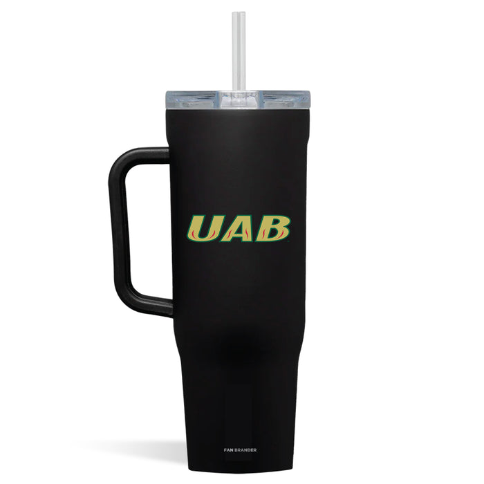 Corkcicle Cruiser 40oz Tumbler with UAB Blazers Secondary Logo