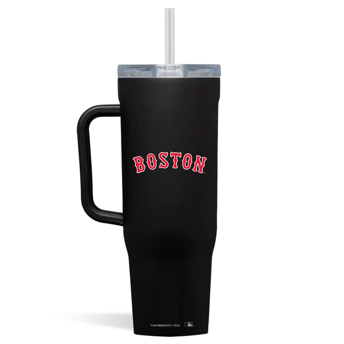 Corkcicle Cruiser 40oz Tumbler with Boston Red Sox Wordmark Logo