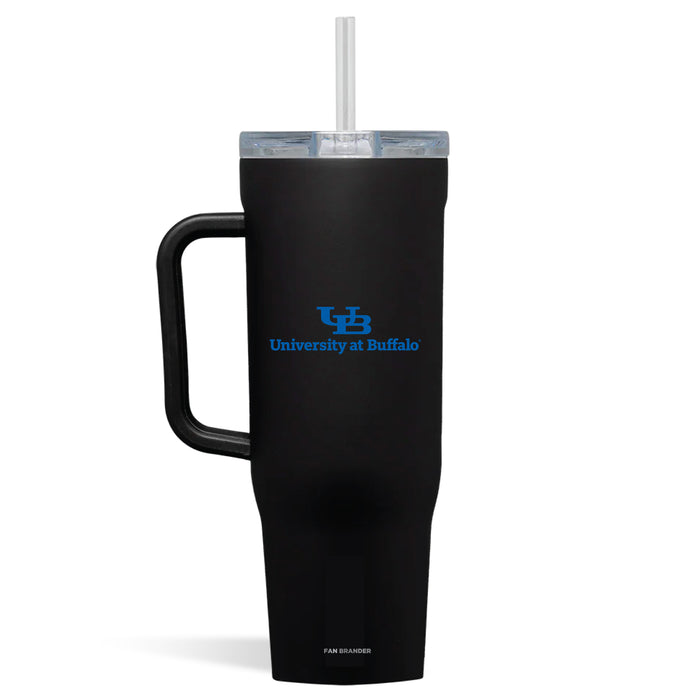 Corkcicle Cruiser 40oz Tumbler with Buffalo Bulls Primary Logo