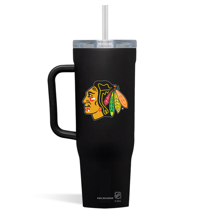 Corkcicle Cruiser 40oz Tumbler with Chicago Blackhawks Primary Logo