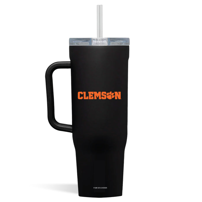 Corkcicle Cruiser 40oz Tumbler with Clemson Tigers Secondary Logo