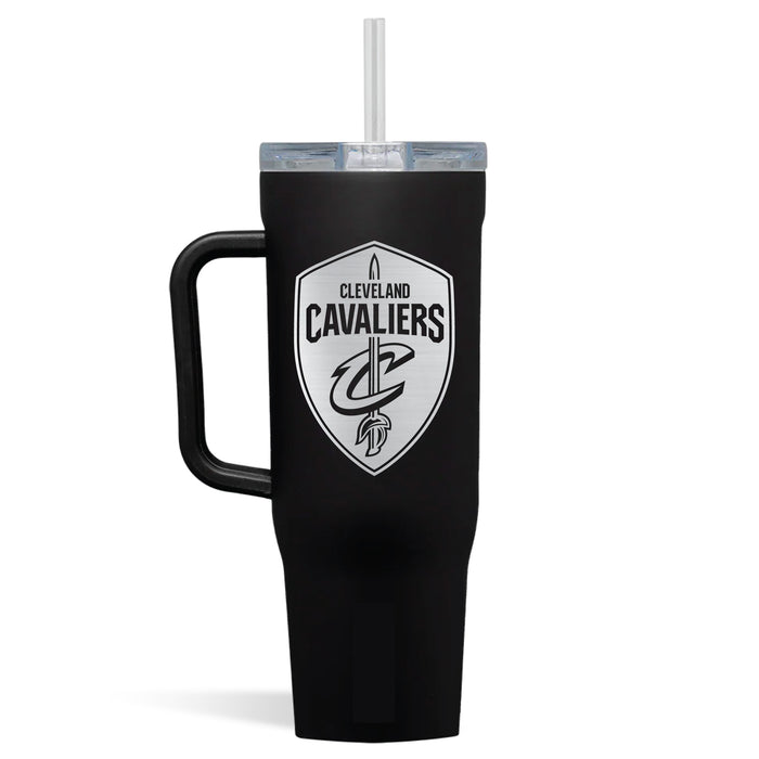 Corkcicle Cruiser 40oz Tumbler with Cleveland Cavaliers Etched Primary Logo