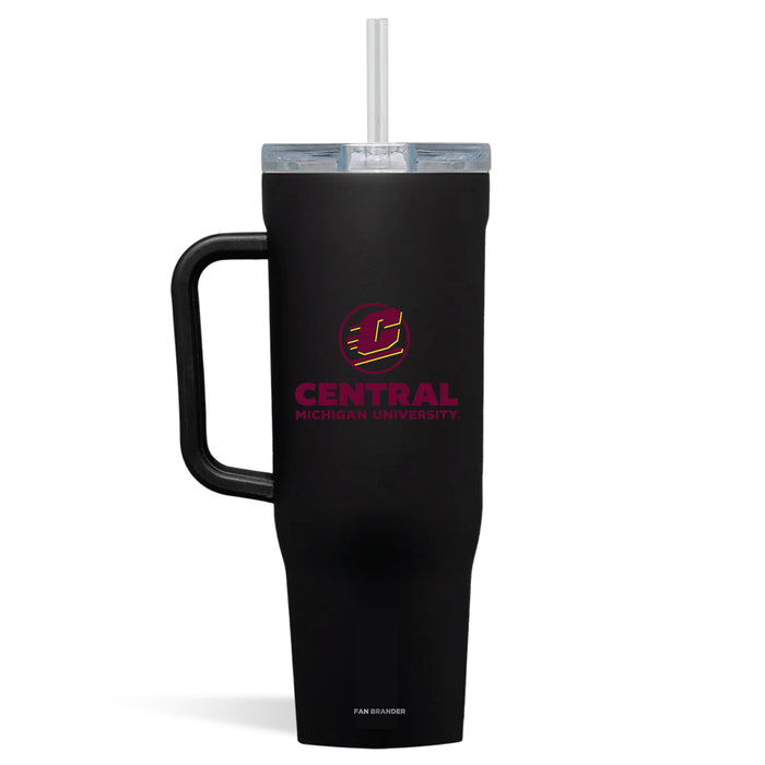 Corkcicle Cruiser 40oz Tumbler with Central Michigan Chippewas Secondary Logo