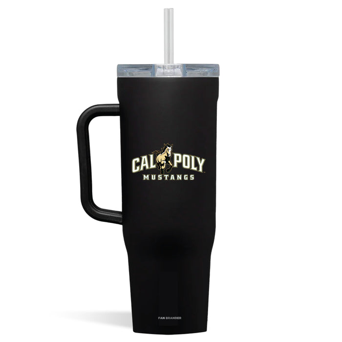 Corkcicle Cruiser 40oz Tumbler with Cal Poly Mustangs Primary Logo