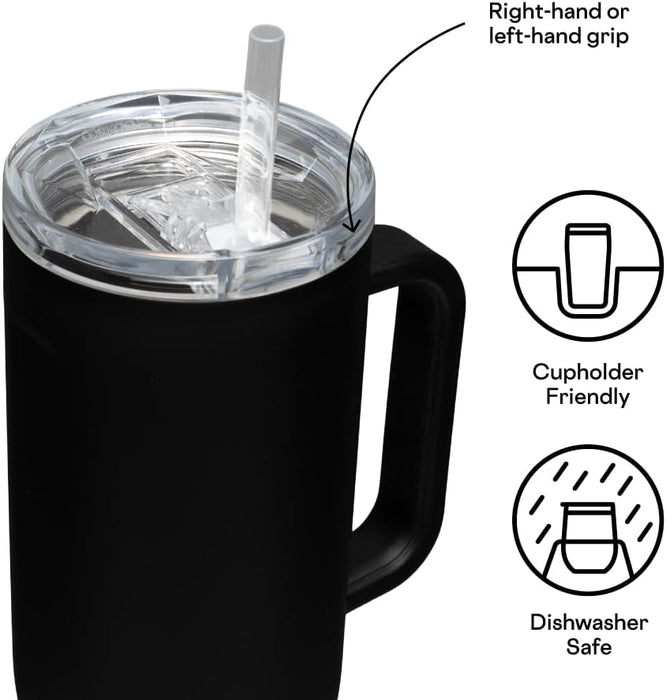Corkcicle Cruiser 40oz Tumbler with Xavier Musketeers Secondary Logo