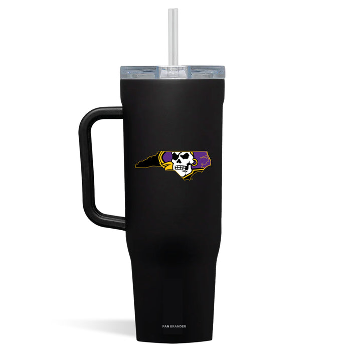 Corkcicle Cruiser 40oz Tumbler with East Carolina Pirates Secondary Logo