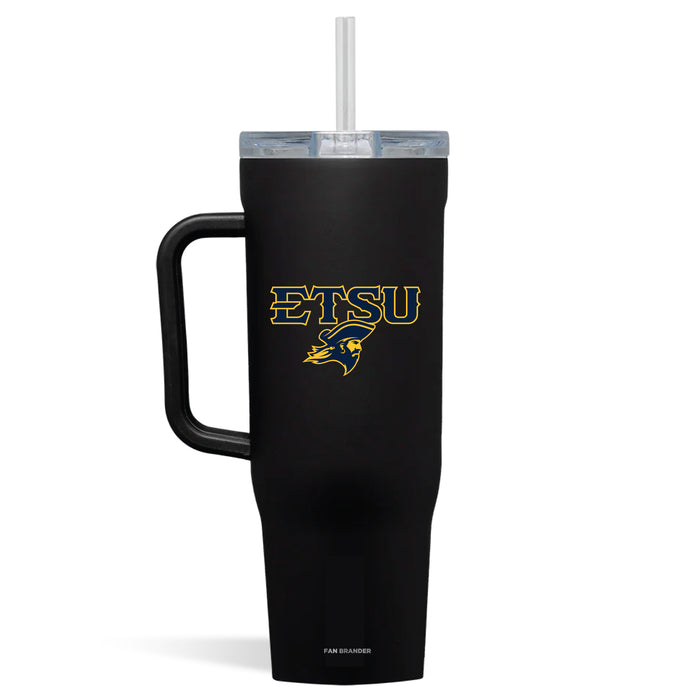 Corkcicle Cruiser 40oz Tumbler with Eastern Tennessee State Buccaneers Secondary Logo