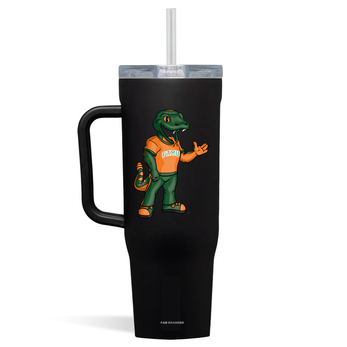 Corkcicle Cruiser 40oz Tumbler with Florida A&M Rattlers Secondary Logo