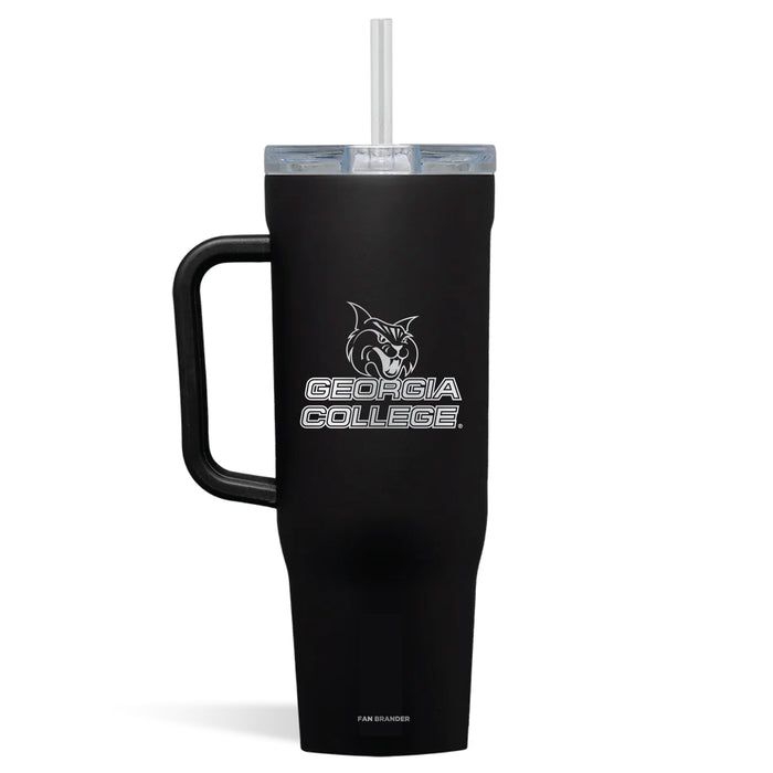Corkcicle Cruiser 40oz Tumbler with Georgia State University Panthers Etched Primary Logo