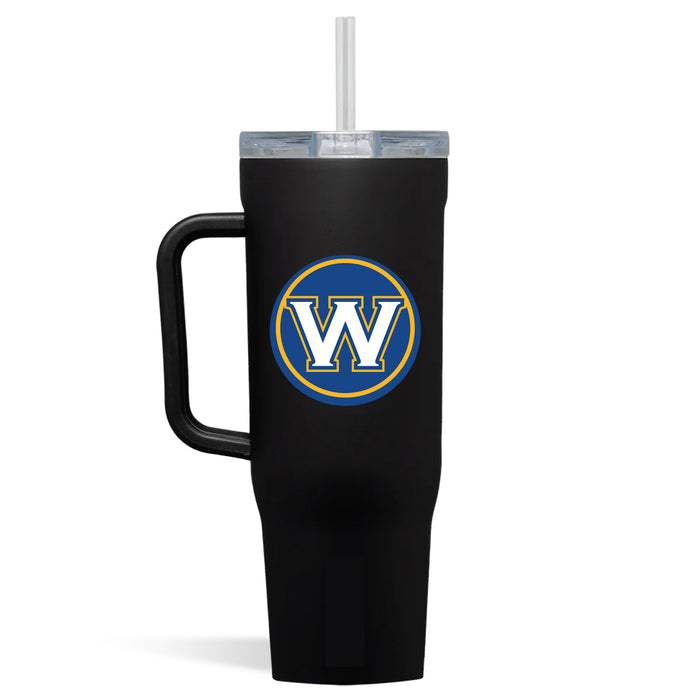 Corkcicle Cruiser 40oz Tumbler with Golden State Warriors Secondary Logo