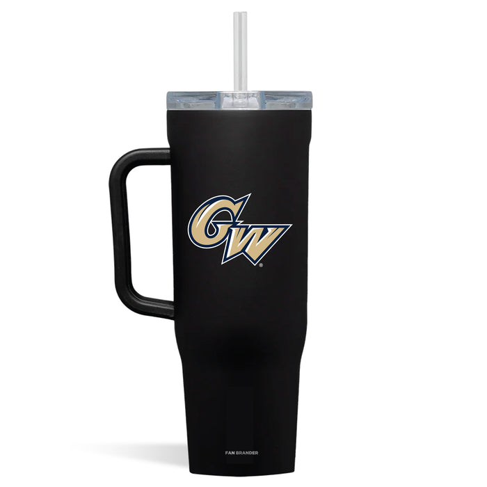 Corkcicle Cruiser 40oz Tumbler with George Washington Colonials Primary Logo