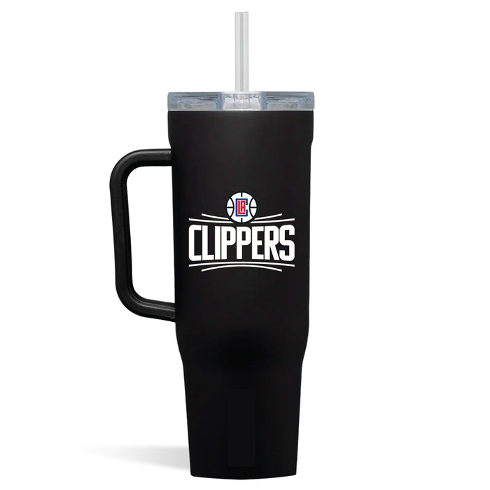 Corkcicle Cruiser 40oz Tumbler with LA Clippers Secondary Logo