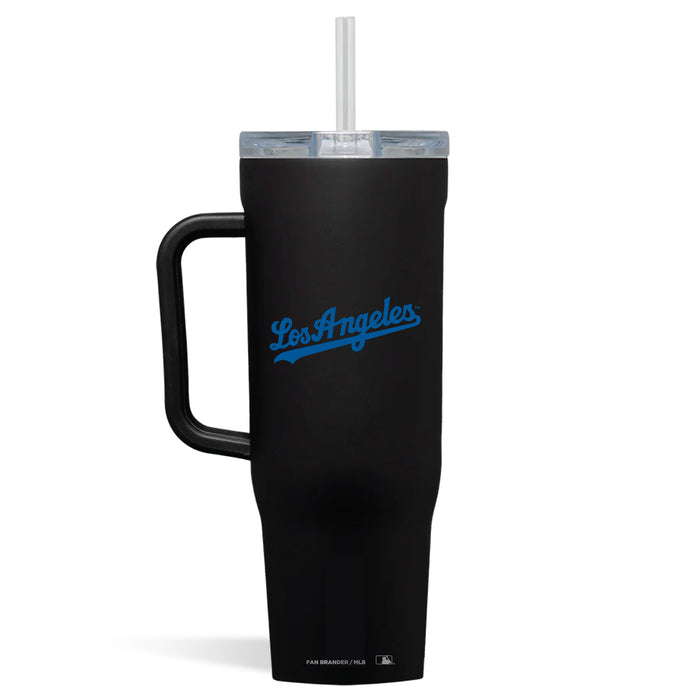 Corkcicle Cruiser 40oz Tumbler with Los Angeles Dodgers Wordmark Logo