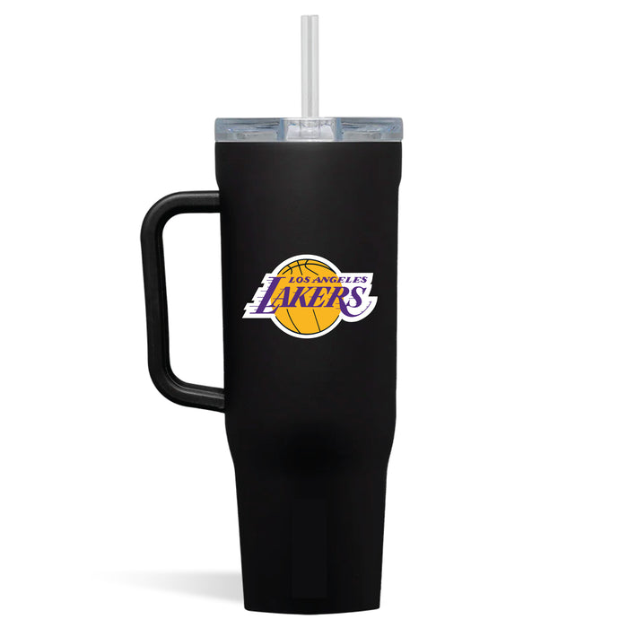 Corkcicle Cruiser 40oz Tumbler with LA Lakers Primary Logo