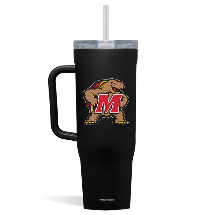 Corkcicle Cruiser 40oz Tumbler with Maryland Terrapins Secondary Logo