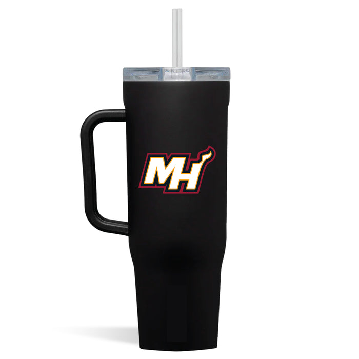 Corkcicle Cruiser 40oz Tumbler with Miami Heat Secondary Logo