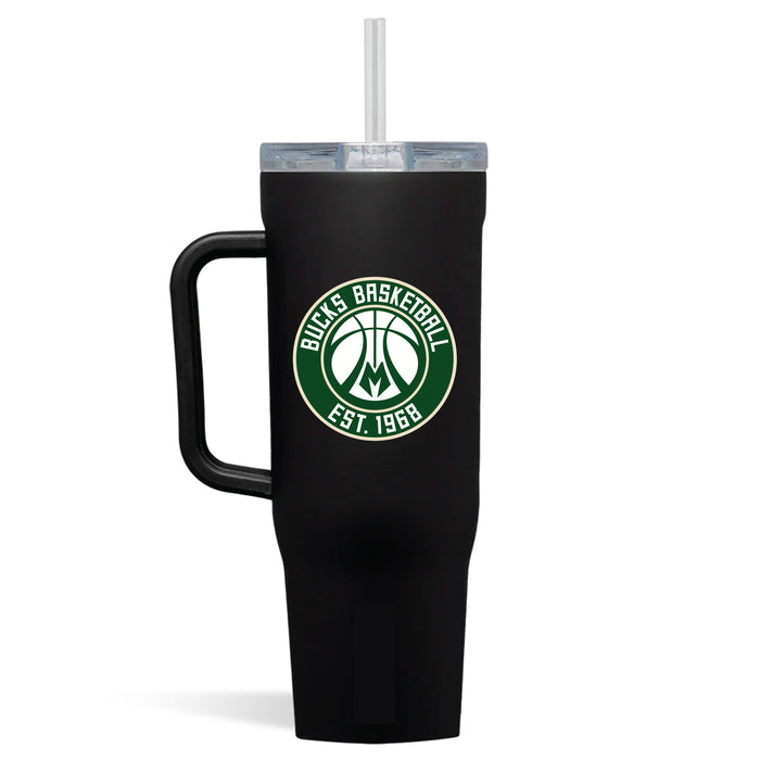 Corkcicle Cruiser 40oz Tumbler with Milwaukee Bucks Secondary Logo