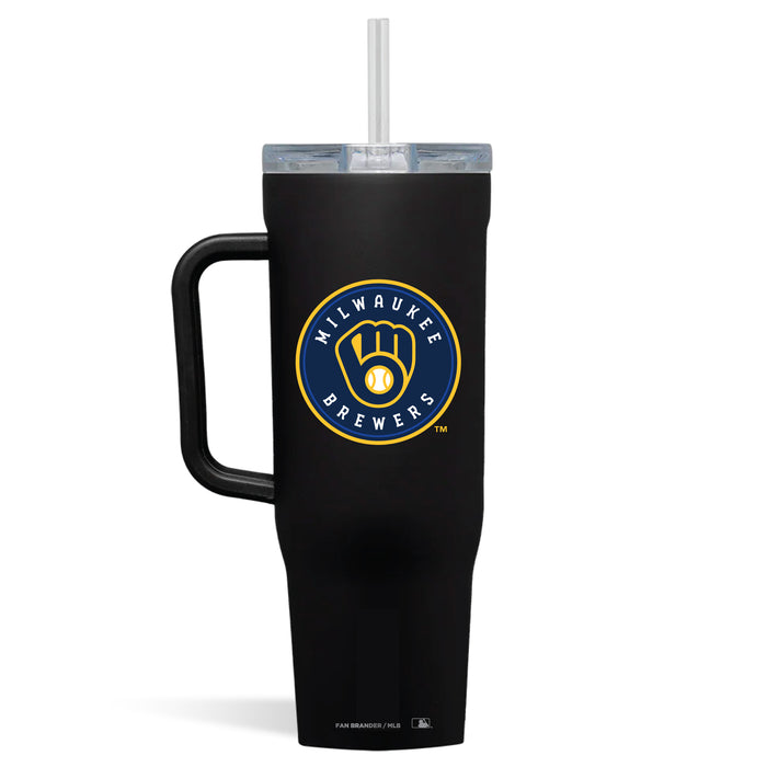 Corkcicle Cruiser 40oz Tumbler with Milwaukee Brewers Primary Logo