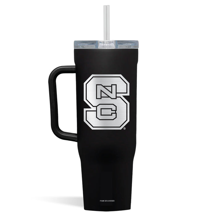 Corkcicle Cruiser 40oz Tumbler with NC State Wolfpack Etched Primary Logo