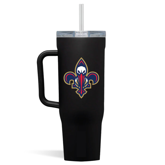 Corkcicle Cruiser 40oz Tumbler with New Orleans Pelicans Secondary Logo