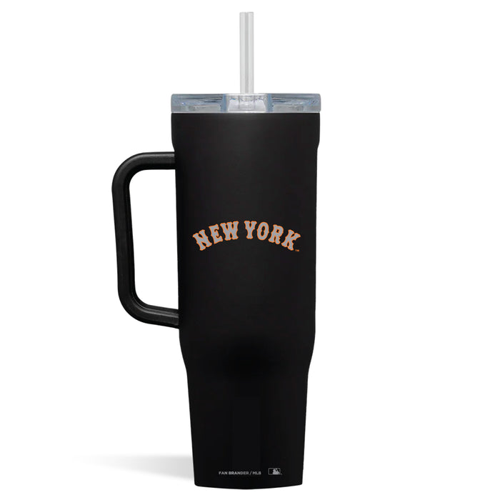 Corkcicle Cruiser 40oz Tumbler with New York Mets Wordmark Logo