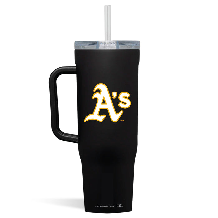 Corkcicle Cruiser 40oz Tumbler with Oakland Athletics Primary Logo