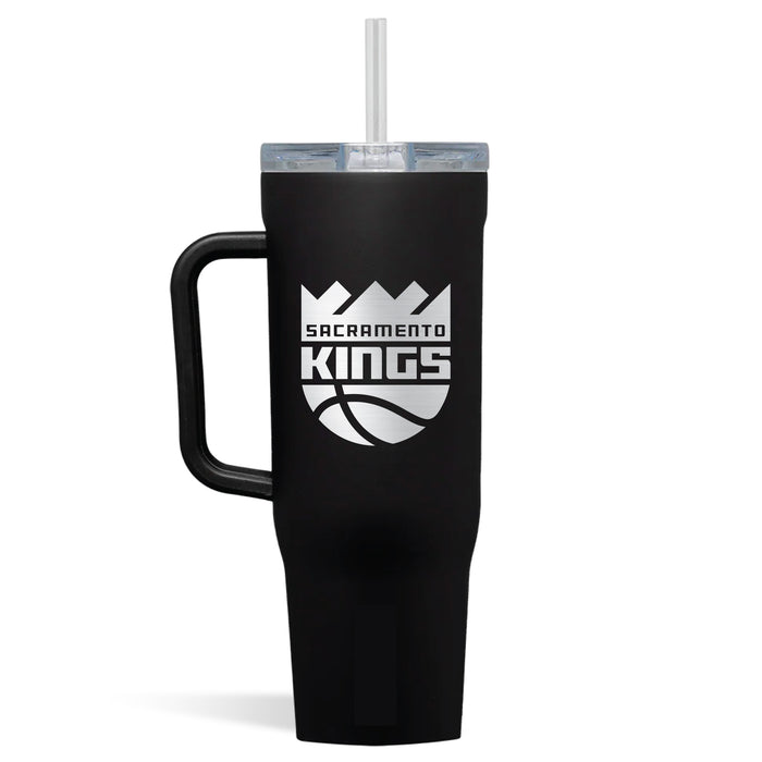 Corkcicle Cruiser 40oz Tumbler with Sacramento Kings Etched Primary Logo