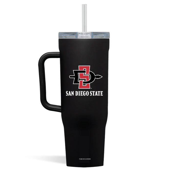 Corkcicle Cruiser 40oz Tumbler with San Diego State Aztecs Secondary Logo