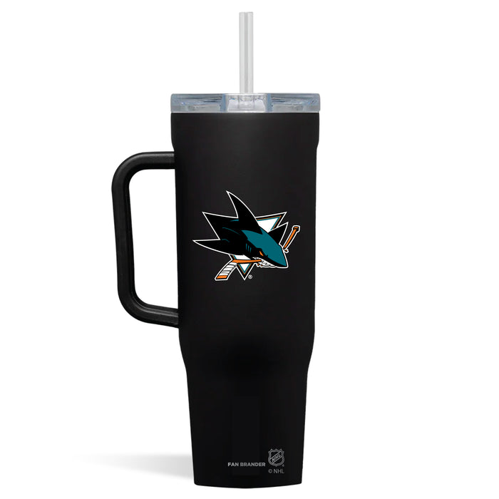 Corkcicle Cruiser 40oz Tumbler with San Jose Sharks Primary Logo