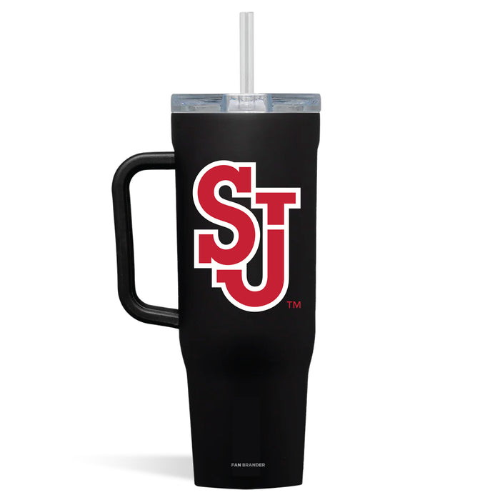 Corkcicle Cruiser 40oz Tumbler with St. John's Red Storm Primary Logo