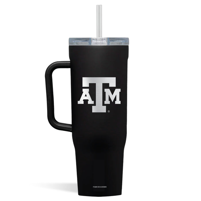 Corkcicle Cruiser 40oz Tumbler with Texas A&M Aggies Etched Primary Logo
