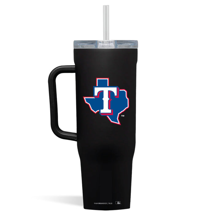 Corkcicle Cruiser 40oz Tumbler with Texas Rangers Secondary Logo